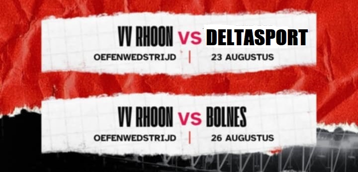 UPDATE VOORBEREIDING V.V. RHOON 1/2
