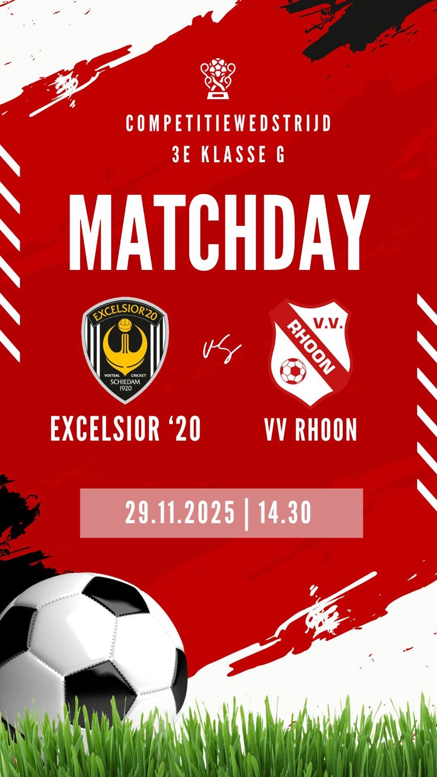 Programma zaterdag 29 november