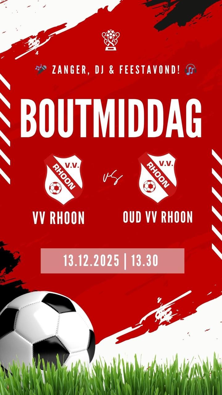 Boutmiddag – zaterdag 13 december