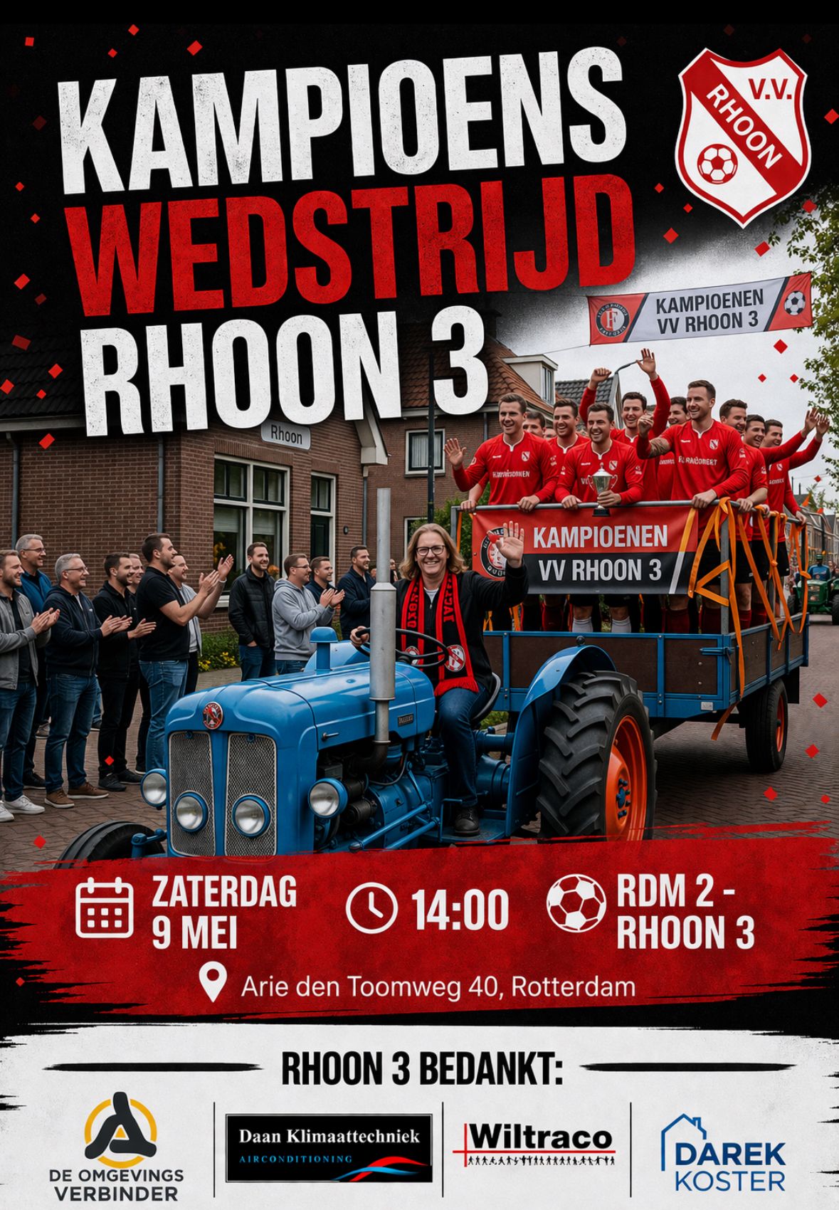 RHOON 3 OP TITELKOERS